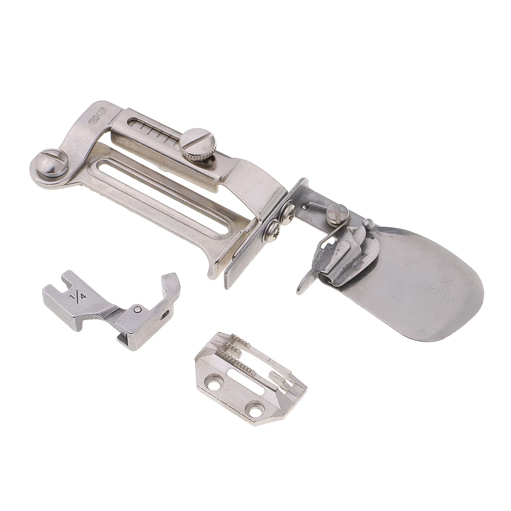 Industrial Sewing Machine Part Clean Finish Shirt Tail Hemmer Attachment Set