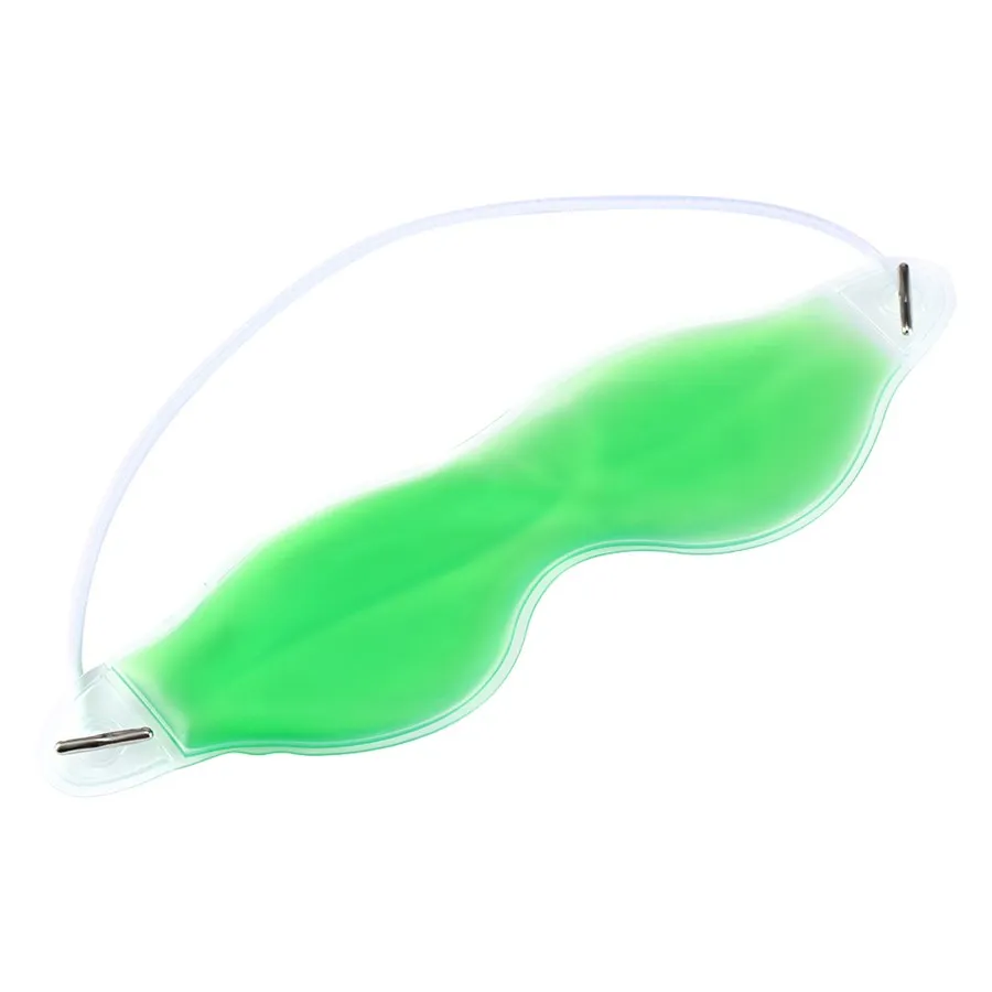 

New green color Ice Compress Gel Eye Care Eye Shield Lovely Pink Sleep Mask Sleeping Eye Mask Blindfold Mascara De Dormir