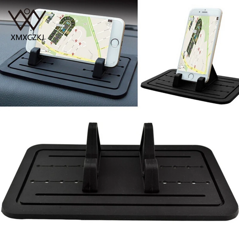 

XMXCZKJ Silicone Car Dash Pad Mat Desk Non-slip Cell Mobile Phone Holder Stable Mount Holder Support Stand For Smartphone in Car