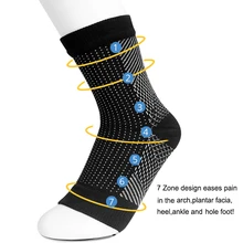Dropshipping Comfort Foot Anti Fatigue women Compression socks Sleeve Elastic Men s Socks Women Relieve Swell
