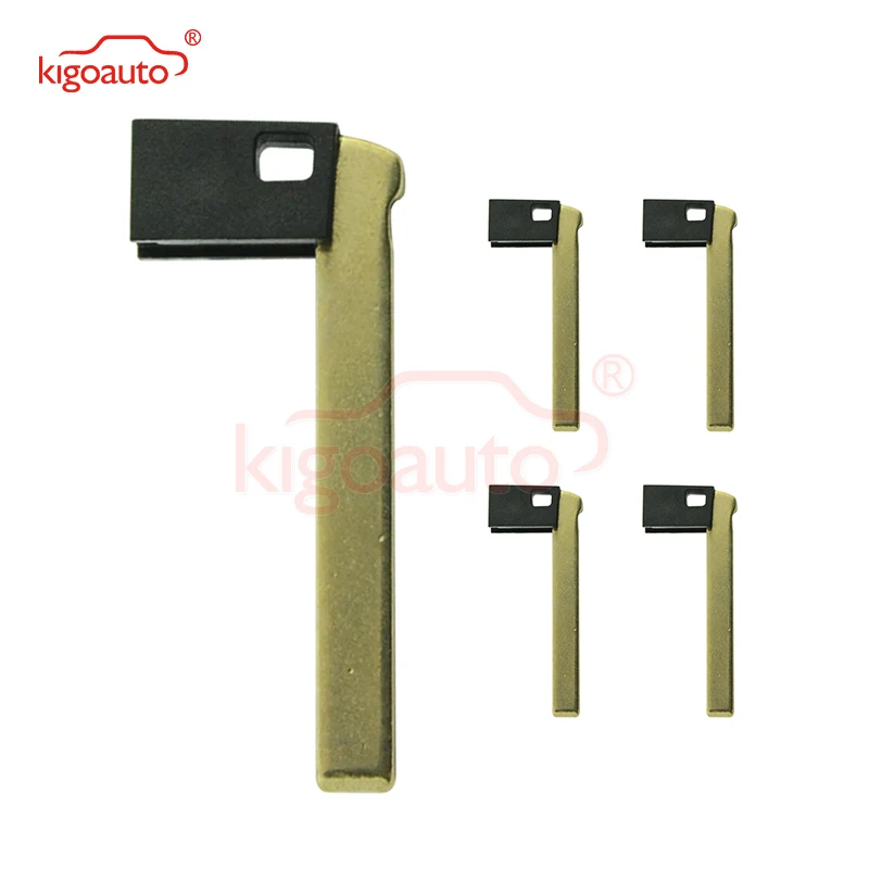 Kigoauto 5pcs For BMW i3 i8 smart emergency key uncut blade
