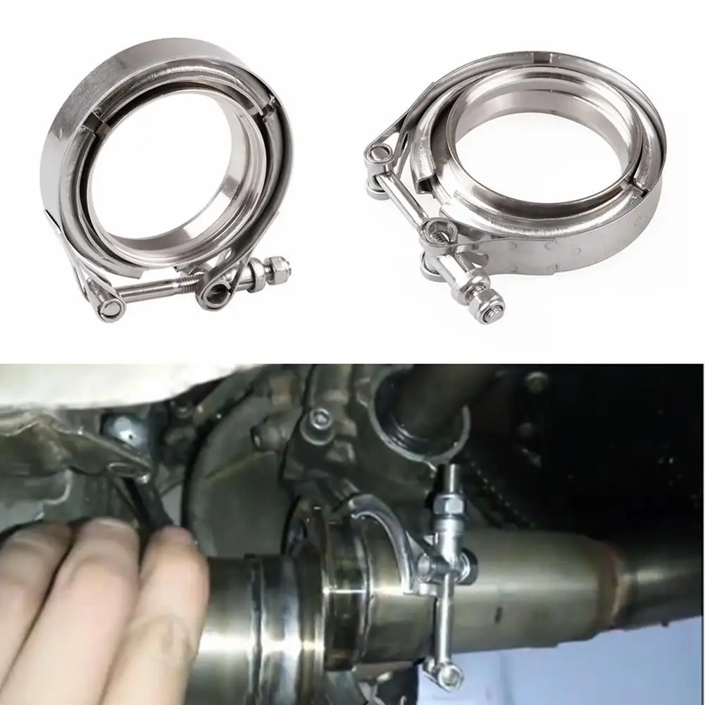 

2/2.5/3/3.5/4 Inch Stainless Steel Car Turbo Band Exhaust Pipe Fixing Clamp Hoop
