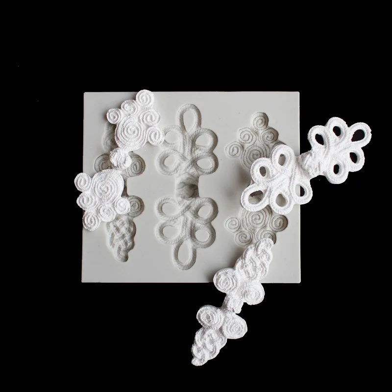 

China Button Fondant Silicone Mold Pastry Biscuits Chocolate Mold Cookies Candy Clay Soap Mould DIY Baking Cake Decorating Tools
