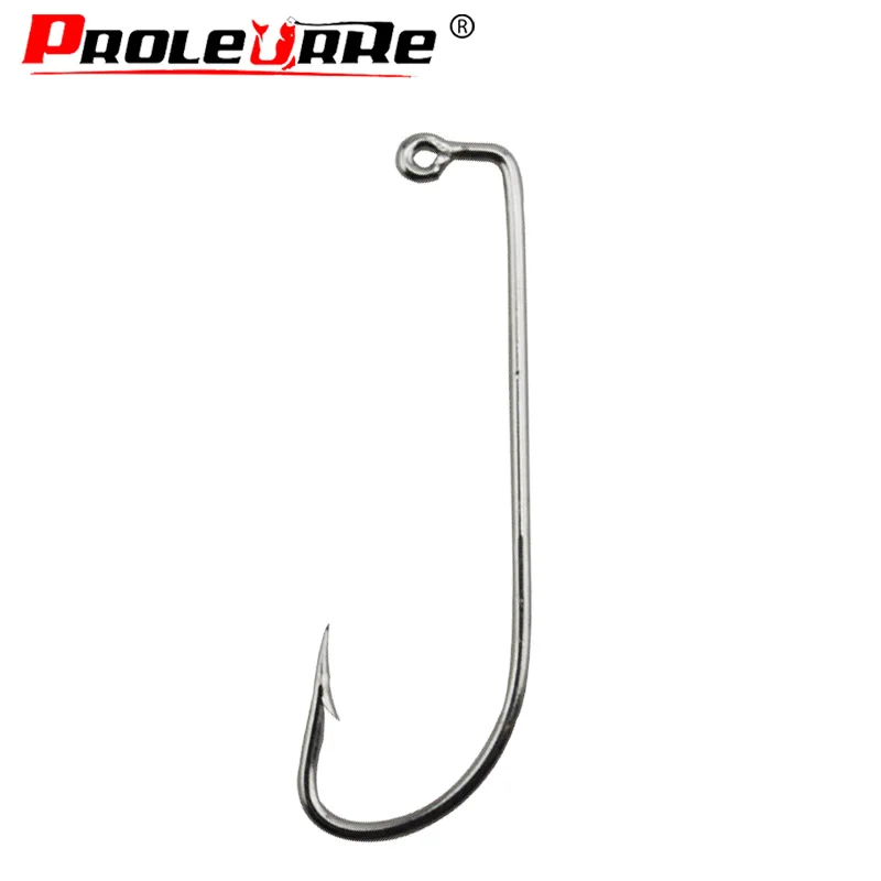 20pcs Fishing Hook 6 size Fish Hook Bait holder Silver Color Jig Big