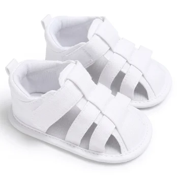 

Newborn Baby Toddler Boy Summer Hook Infant Shoes First Walkers 6M-12M 07
