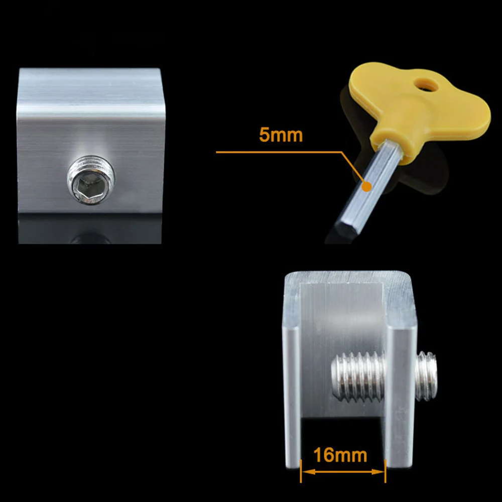 8 шт./компл. Регулируемый раздвижного окна замки остановить Алюминий сплав проема безопасности замок с ключами Офис окна блокировки