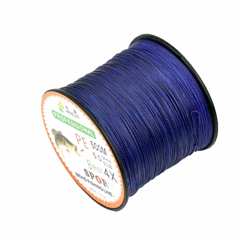 LumiParty Strands Braided Fishing line 500m Multi Color Super Strong