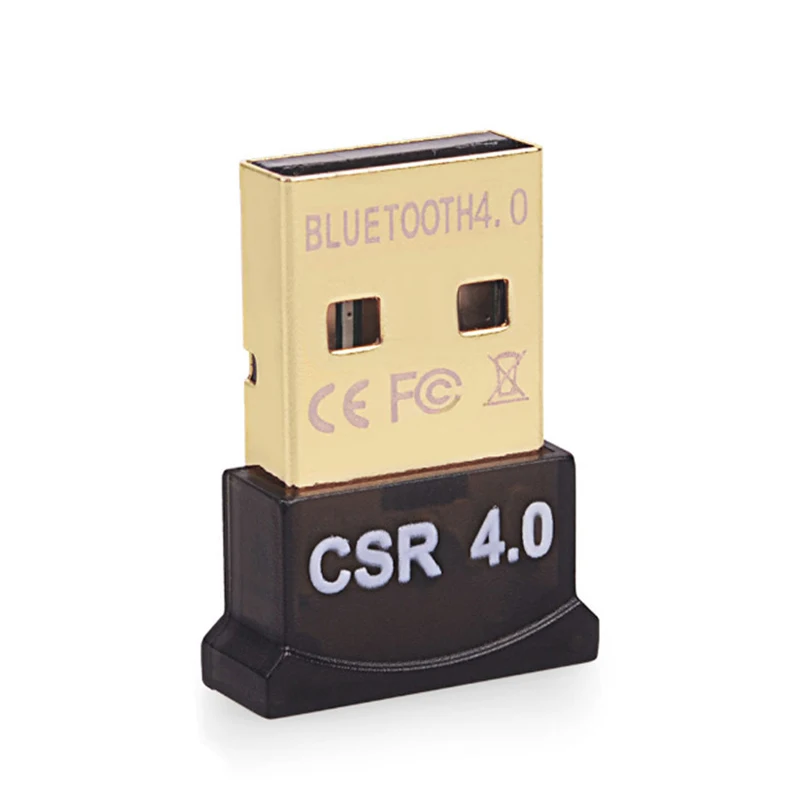 Мини USB Bluetooth адаптер V4.0 CSR Двойной режим беспроводной bluetooth-ключ приемник передатчик для Windows 10 7 8 Vista XP ноутбук - Цвет: Square head