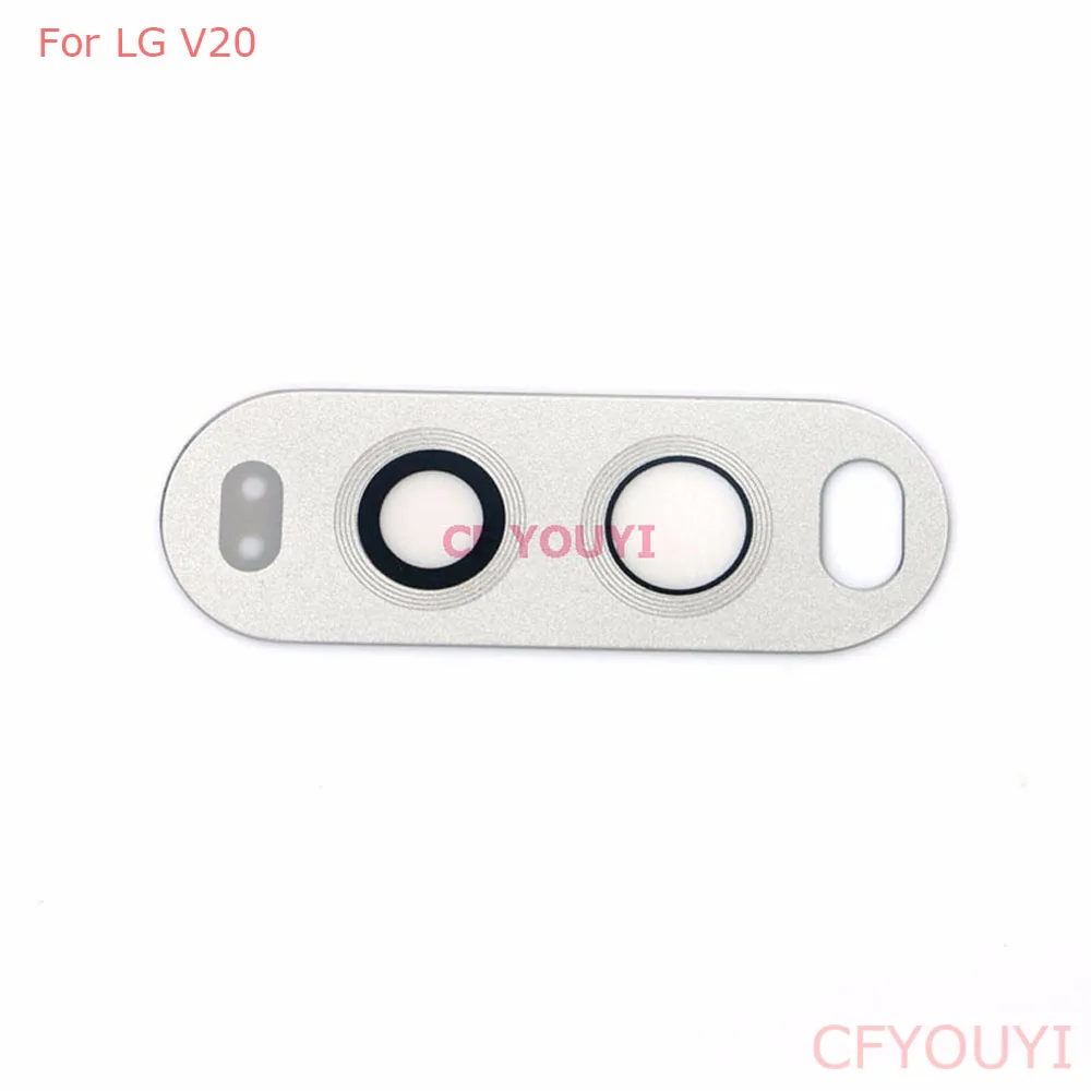 

New For LG V20 Rear Back Camera Glass Lens Cover With Adhesive Sticker Glue Replacement Part