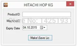 Hitachi Hop Keygen универсальная версия