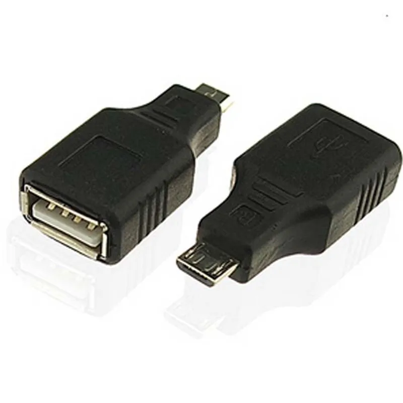 Новое поступление USB 2,0 Женский выпуклый кабель микро-usb B «папа» 5-контактный штекер OTG адаптер конвертер для Универсальный мобильный телефон