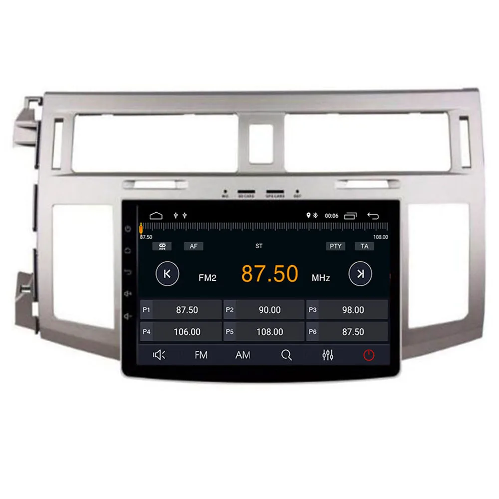 

10.2" 2 din Android 9.0 eight core px5 for Toyota Avalon 2007-2008 09 2010 Car DVD Player GPS Navigation Radio BT Tape Recorder