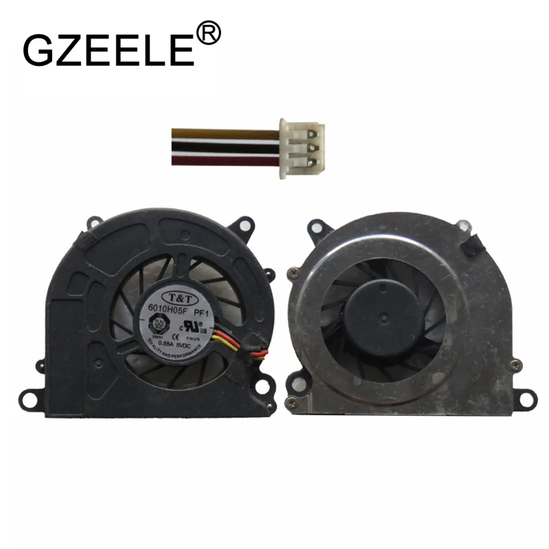 

GZEELE new cpu cooling fan for MSI U100 U90 U90X U100X U110 U120 U130 Great Wall A58 A58R Laptop CPU Cooler Notebook Computer