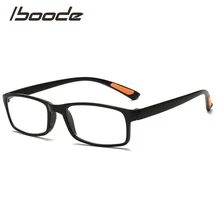 IBOODE Magnifying Men Reading Glasses Clear Lens Presbyopia Spectacles TR90 Eyewear Glasses +1.0+1.5+2.0+2.5+3.0+3.5 Women 