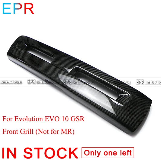 Us 158 4 10 Off For Evolution Evo 10 Gsr Carbon Fiber Front Grill Not For Mr For Mitsubishi Glossy Fiber Interior In Bumpers From Automobiles