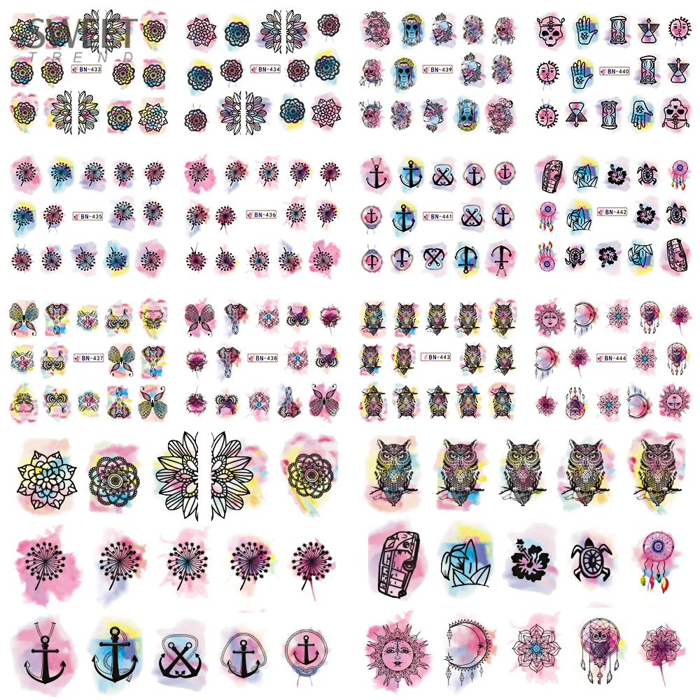 sweet trend 12 designs set new arrival watercolor mixed design stickers watermark tips colorful sweet trend 12 designs set new arrival watercolor mixed design stickers watermark tips colorful