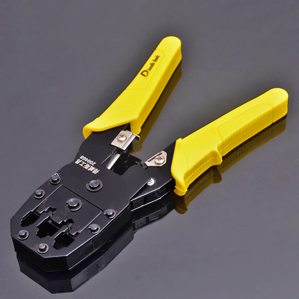 Multi function 3 hole cable crimping tools Stripping pliers Network