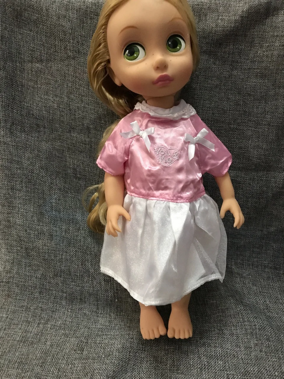 Cute Lace Dress Green Clothes Accessories for 40cm 16-inch Salon Doll Gifts