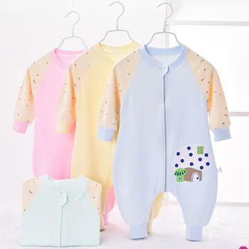 

Baby Sleeping Bag For Summer Autumn Cotton Kids Sleeping Sacks 2 Types Soft Comfortable Children Swaddle Sleepsacks Best Gift