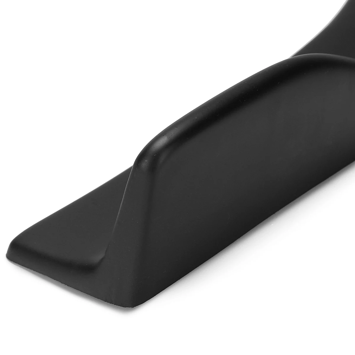 2 piezas de coche Universal parachoques trasero labio aletas falda lateral extensiones de V7 estilo ángulo divisores difusor Protección decorativa brillante