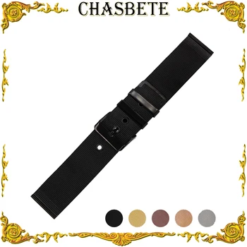 

20mm 22mm Milanese Stainless Steel Watch Band for Cartier Watchband Men Women Metal Strap Wrist Loop Belt Bracelet Black Silver