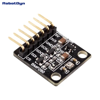 

BMP280 - 5V/3.3V - I2C/SPI bus. Barometric Pressure Sensor. Power protection.