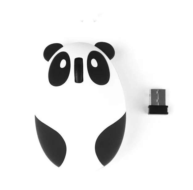 

Lovely panda 2.4Ghz wireless optical mouse with rechargeable battery for computer Windows / Mac / Android / IOS