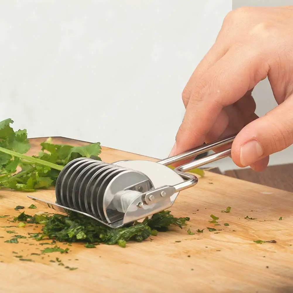 Универсальный креативный кухонный гаджет прочный и острый измельчитель для лука терка для Чеснока Резак для кориандра инструмент для приготовления пищи
