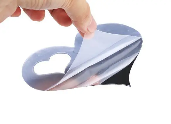 3D наклейки на стену DIY 16 шт. Зеркальные пластиковые настенные сердца узор фрески