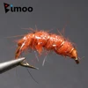 Bimoo 10PCS #14 Orange Crystal Back Scud Scuds & Sowbugs Trout Fishing Flies Fly Fishing Fly Nymphs ► Photo 3/3
