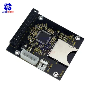 

SD Socket to 40Pin IDE 3.5'' Hard Disk Drive Adapter Cards Converter for Audrino