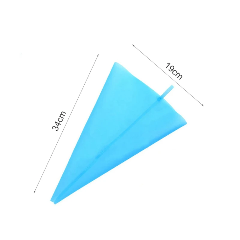 MOSEKO 1 шт. многоразовый силиконовый кондитерский мешок для глазури для крема декораторы для десерта инструменты для украшения торта кекса формы для выпечки Инструменты для торта