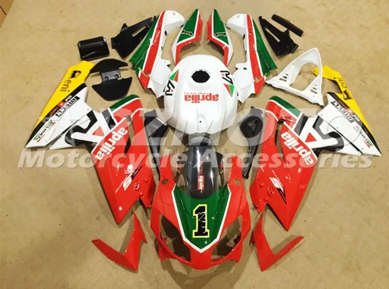 

New Injection mold New ABS Full Fairing kit Fit for Aprilia RS125 06 07 08 09 10 11 RS 125 2006 2007 2011 cool white red green