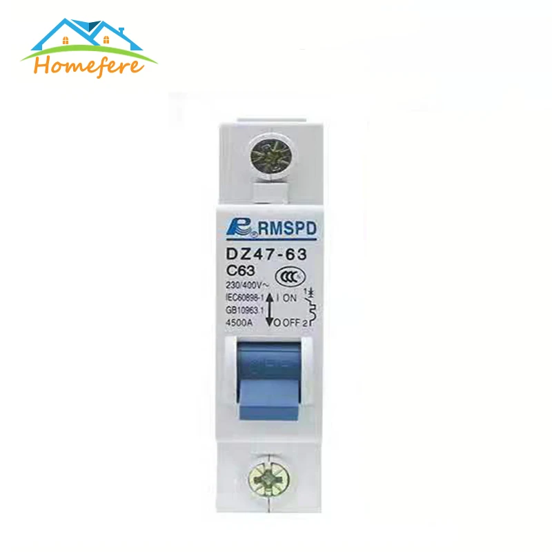 

DZ47-63 1P 2P 3P 4P Residual Current Circuit Breaker 16A 32A 63A Mini Circuit Breaker Cutout Switch Breaker Switch Chopper MCB