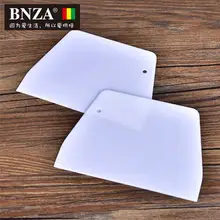 Паровые булочки трапециевидные инструменты Пластиковые Кондитерские высечки скребок для масляной краски 5 шт