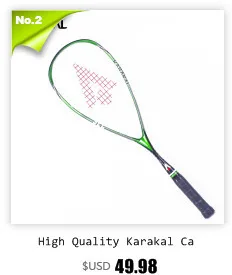 130 г официальный Karakal Углеродные ракетки для сквоша зеленые желтые ракетки для сквоша с ручкой Спортивная ракетка для сквоша из графита SLC