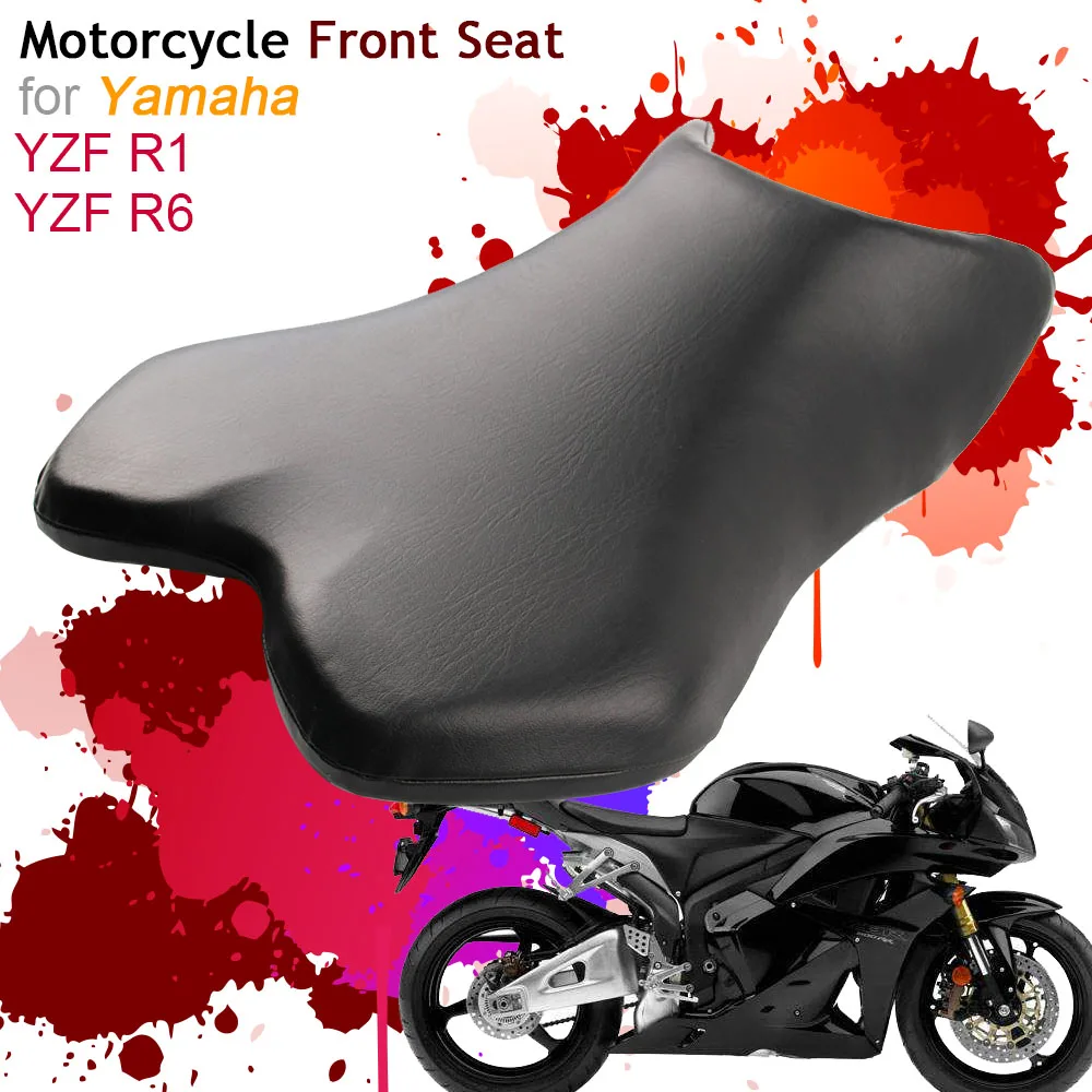 

OyOCycle Motorcycle Front Seat Rider Leather Cushion for Yamaha YZF R6 2003-2016 YZF R1 2000-2011