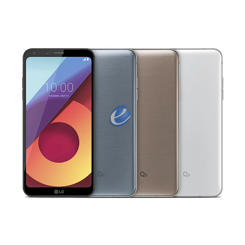 Разблокированный мобильный телефон LG Q6 X600, 5,5 дюймов, 4G LTE, Android, четыре ядра, 13 МП, 5 МП, 3 Гб ram, 32 ГБ rom, wifi, мобильный телефон