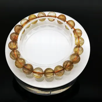 

6PCS round white organic glass bangle bracelet display stand 80 mm