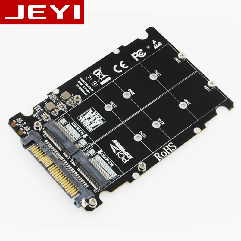 JEYI U2PCB U2 PCI-Express 3,0 4x X16 к U2 SFF-8639 адаптер NVMe PCIe SSD PCI-e к U.2 NGFF 2,5 'SSD к PCI-E X16 intel