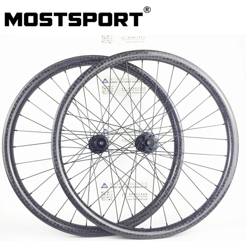 MOSTSPORT 27.5er/650B Asymmetric MTB Tubeless Carbon Wheels DT SWISS 350 Hubs Thru Axle 110*15/148*12 Boost | Спорт и развлечения