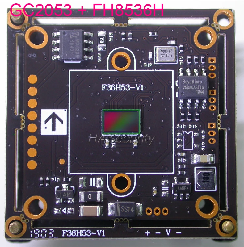 Фонарь 1080P/фонарь 720P 1/2.7 &quotGalaxyCore GC2053 CMOS датчик + FH8536 фонарь Модуль платы (UTC)|Камеры