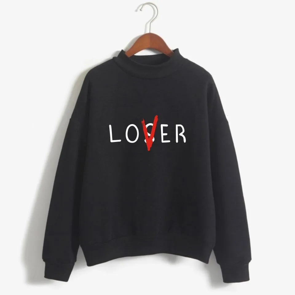 Возникающие потери Club Толстовка Для женщин это Loser толстовки Повседневное унисекс Loser Club кофты Loser Lover Харадзюку уличная одежда топы