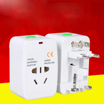 

Universal Worldwide EU US AU UK Plug Adapter European Germany Australia Chinese Power Socket Travel Converter Conversion Plug