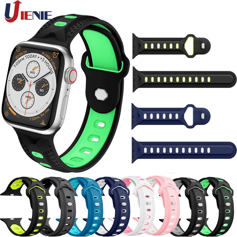 Ремешок для наручных часов Apple Watch 42 мм 38 44 40 ремешок браслета iWatch Series 4/3/2/1