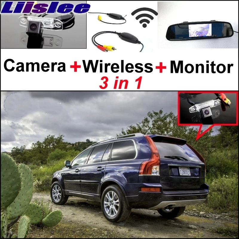 

Lisslee For Volvo XC90 2002~2017 3 in1 Special Rear View Wifi Camera + Wireless Receiver + Mirror Monitor Easy Parking System