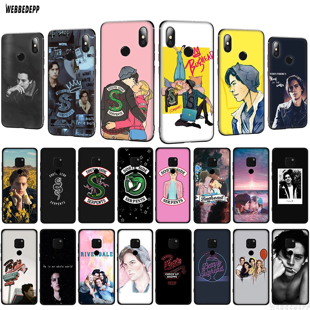 WEBBEDEPP чехол из ТПУ с ривердэйлом ТВ южнобоковым змеем для Huawei P10 P20 P30 Lite Pro Mate 10 20 P