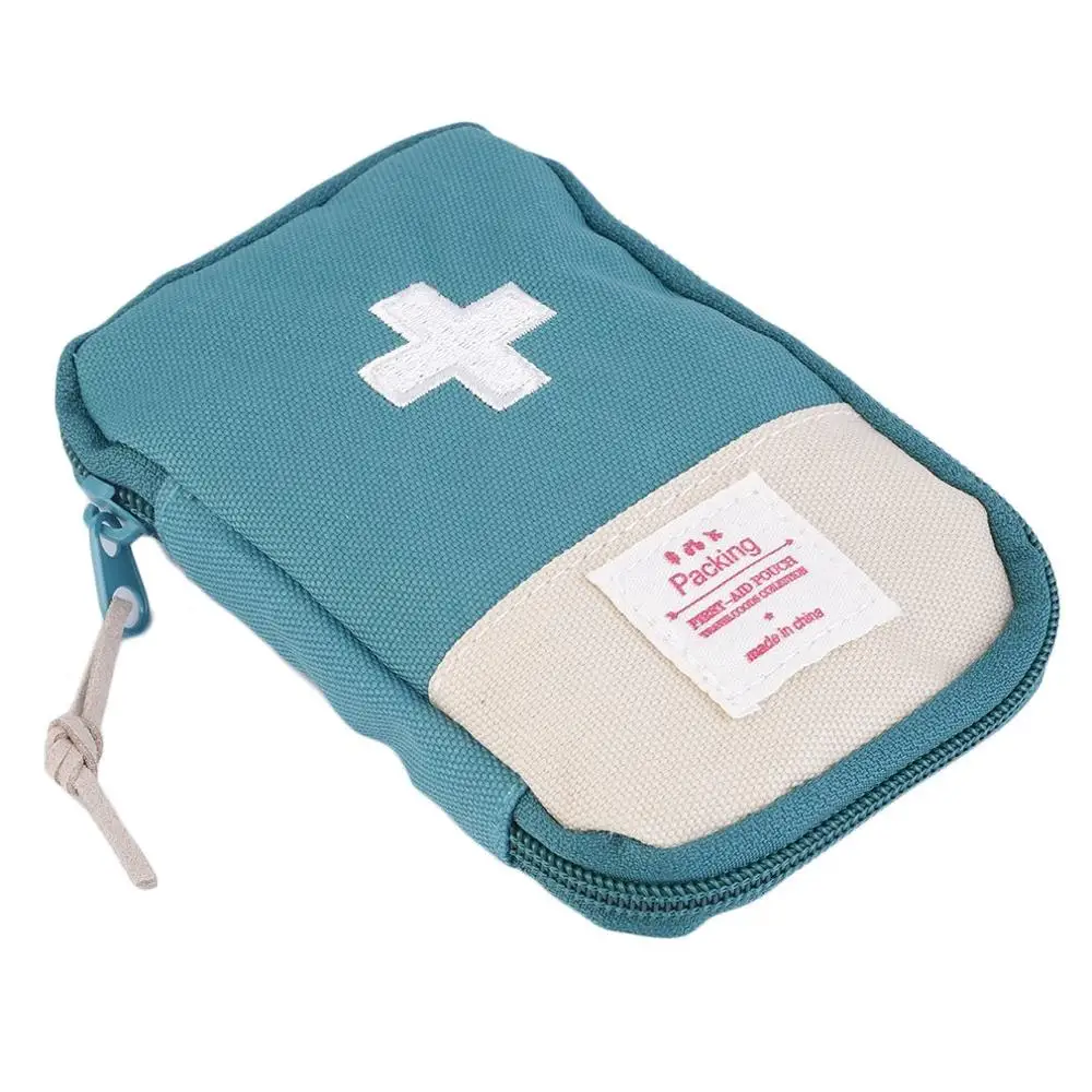 Прочный Открытый отдых дома выживания Портативный аптечка первой помощи сумка удобная ручка для легкого-переноски 3 цвета дополнительно - Цвет: 2