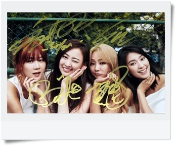 

signed SISTAR autographed original group photo 6 inches freeshipping 062017