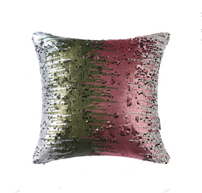 Высококачественная Роскошная подушка со стразами, чехол для автомобиля, волшебные цветные декоративные подушки, чехол Coussin Almofada, декоративные для дома - Цвет: Color 3